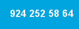 924 252 58 64